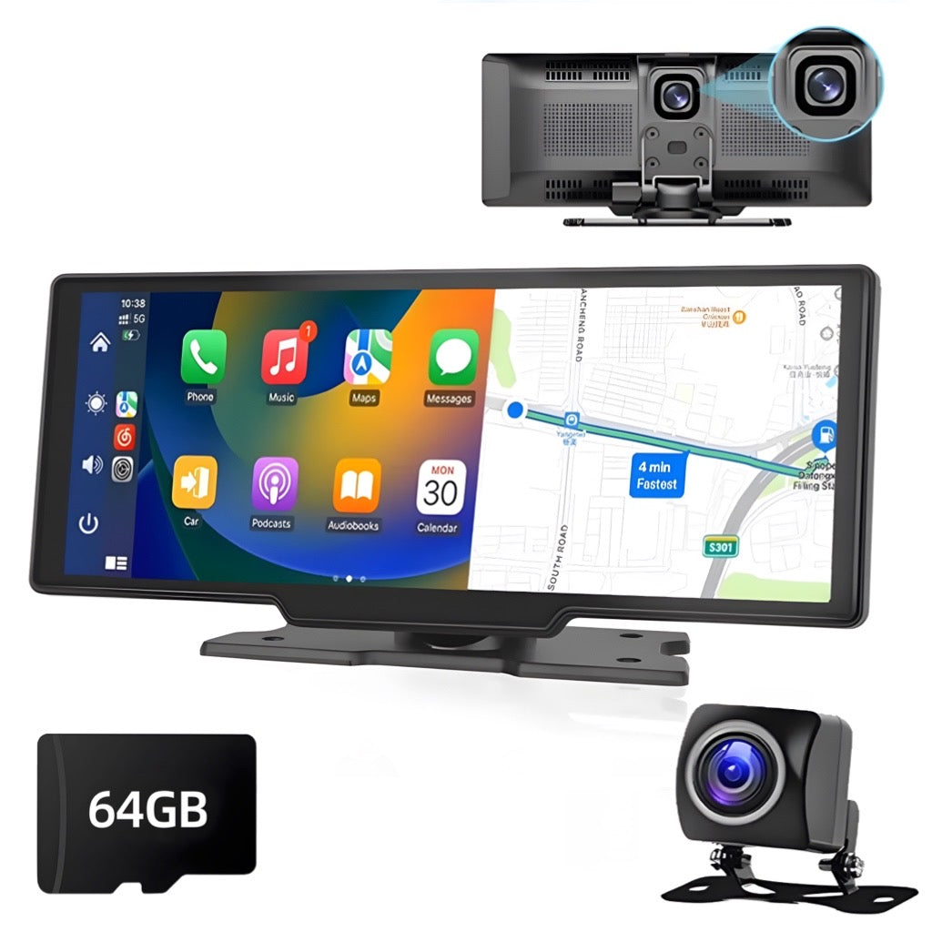 GrandSync AutoLink Wireless Carplay/Android Auto Entertainment System